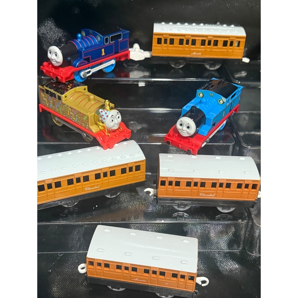 Thomas and Friends Orange Passenger Car Clarabel Annie Toy Train - Picture 4 of 8